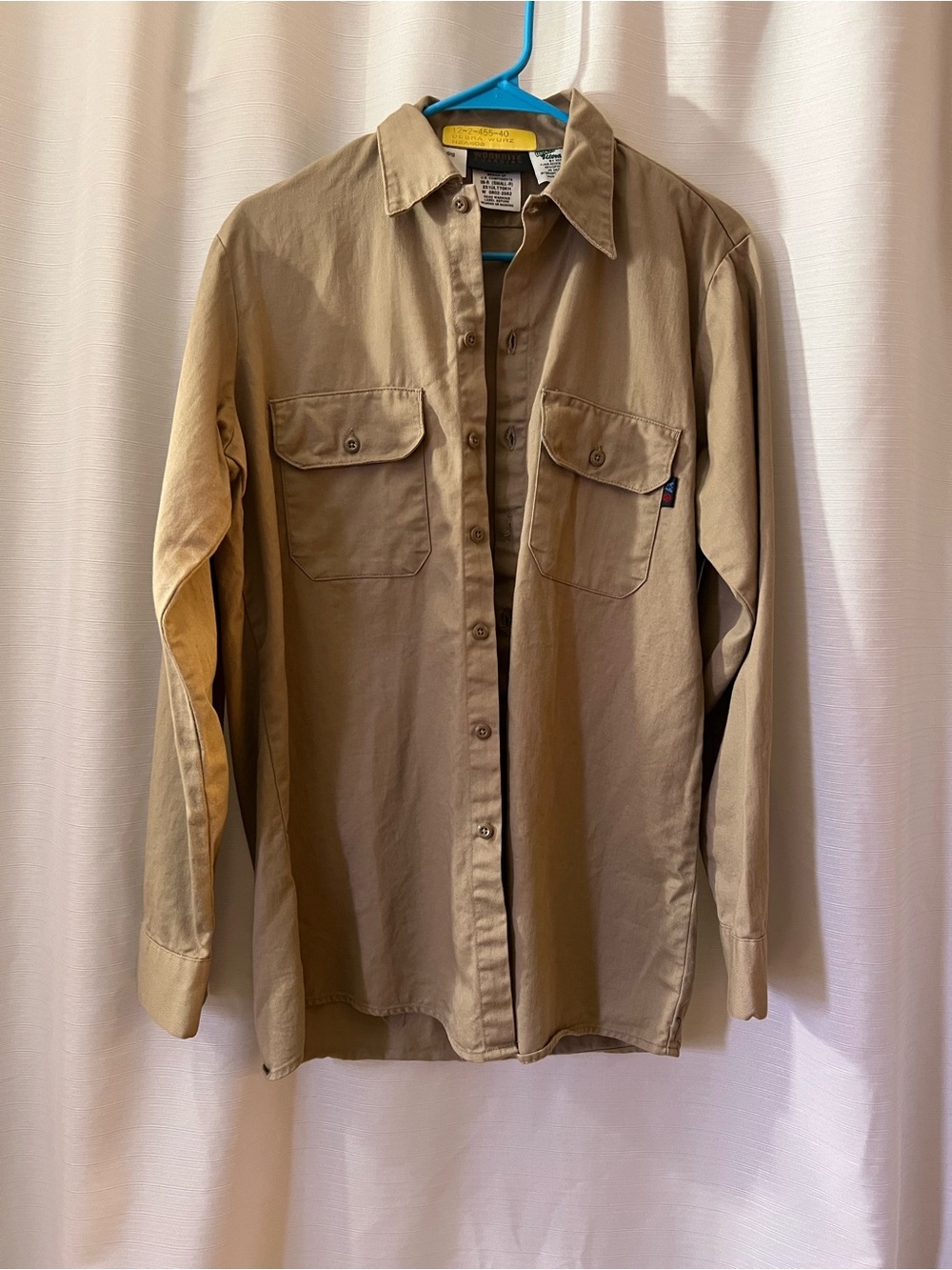 Workrite Guardian brand flame-resistant work shirt (model 231ULT70KH)